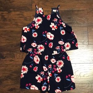 Mud Pie floral romper